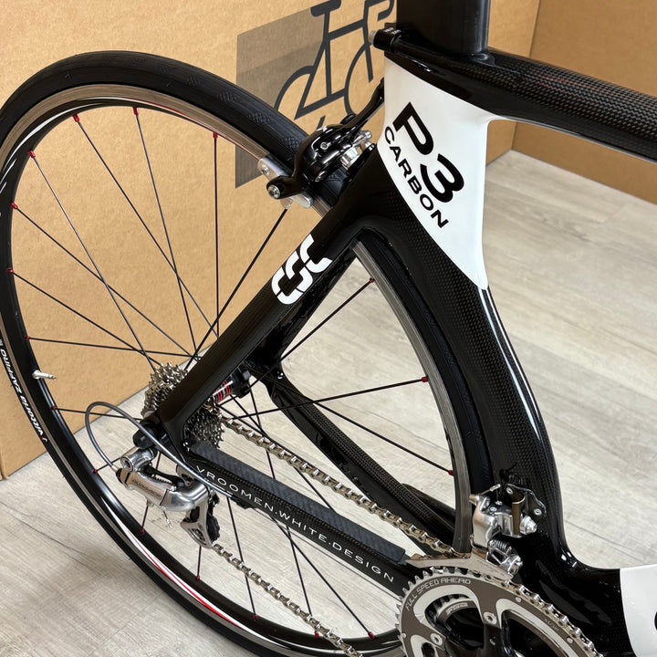 Used Cervelo P3, Shimano Dura-Ace, Carbon Fiber Triathlon Bike, 56cm