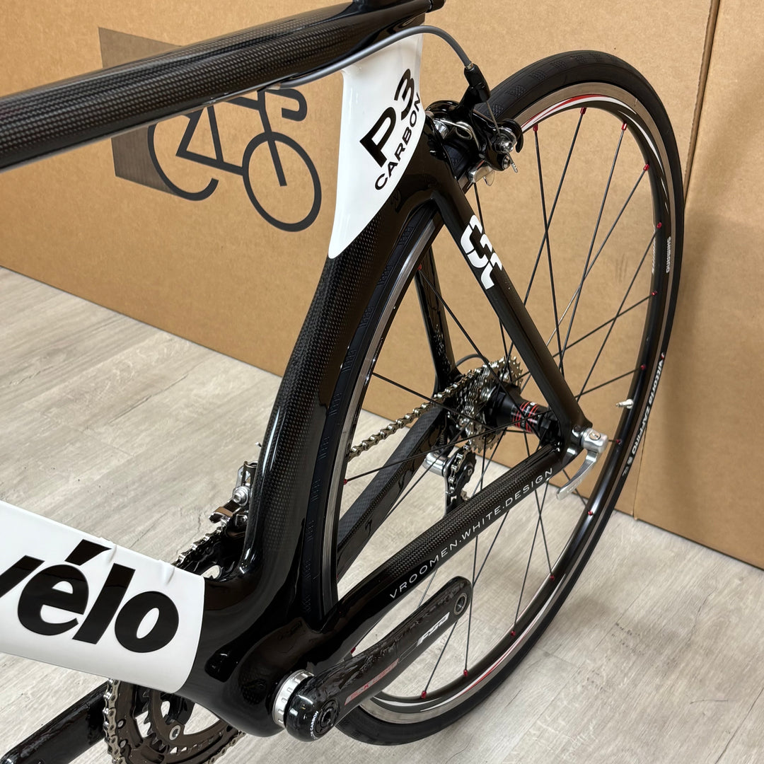 Used Cervelo P3, Shimano Dura-Ace, Carbon Fiber Triathlon Bike, 56cm