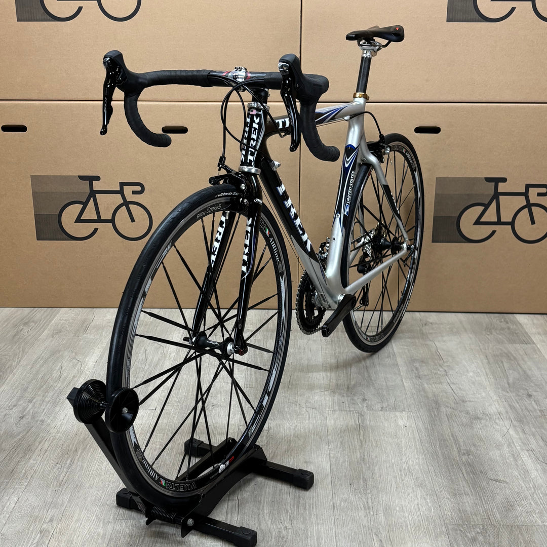 Used Trek 5200 USPS, 11-speed Shimano 105, Carbon Fiber Road Bike-2003, 56cm