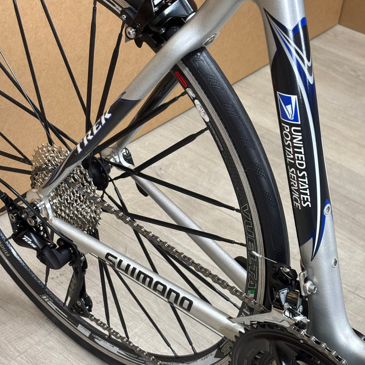 Used Trek 5200 USPS, 11-speed Shimano 105, Carbon Fiber Road Bike-2003, 56cm