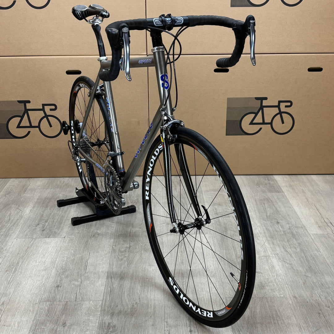 Used Serotta Fierte Ti, Titanium Road Bike, Campagnolo Centaur, Reynolds, 58cm