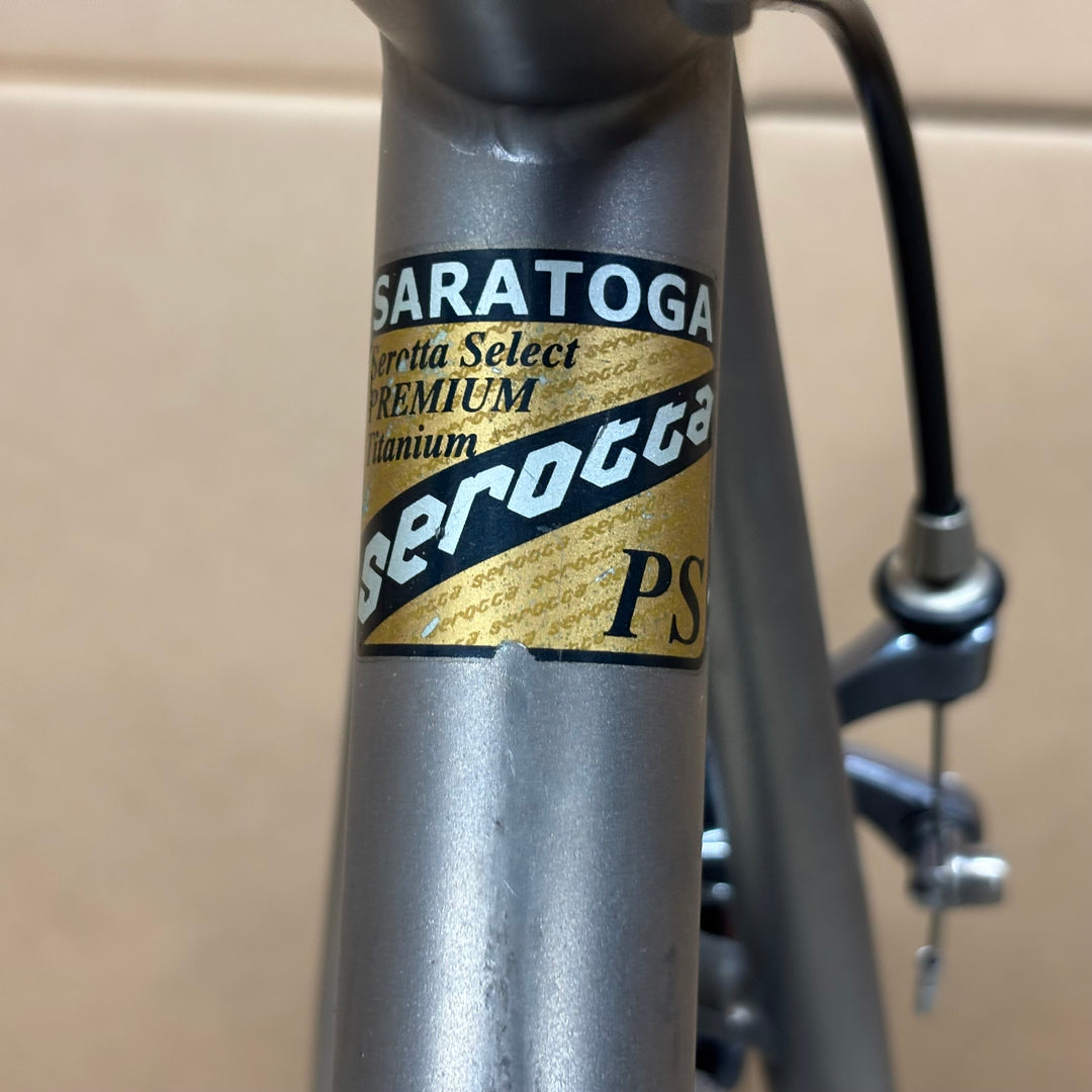Used Serotta Fierte Ti, Titanium Road Bike, Campagnolo Centaur, Reynolds, 58cm