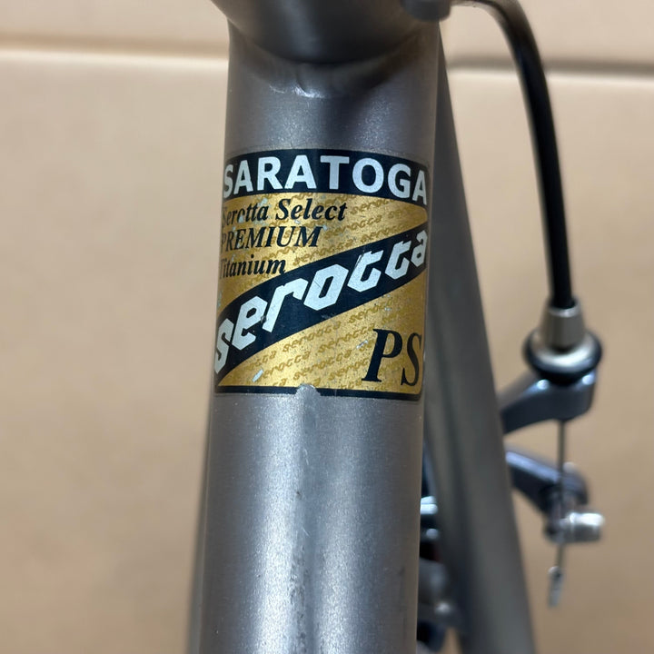 Used Serotta Fierte Ti, Titanium Road Bike, Campagnolo Centaur, Reynolds, 58cm