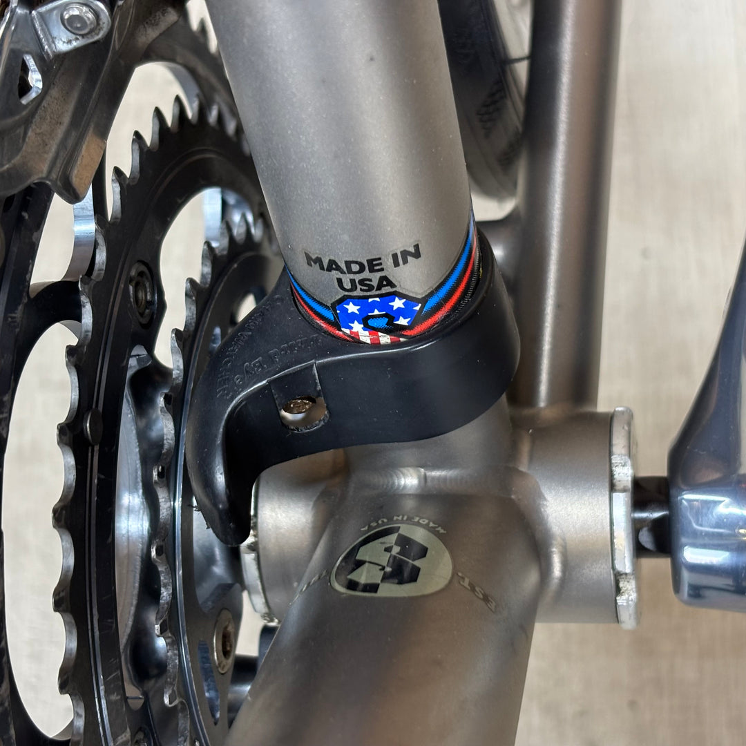 Used Serotta Fierte Ti, Titanium Road Bike, Campagnolo Centaur, Reynolds, 58cm