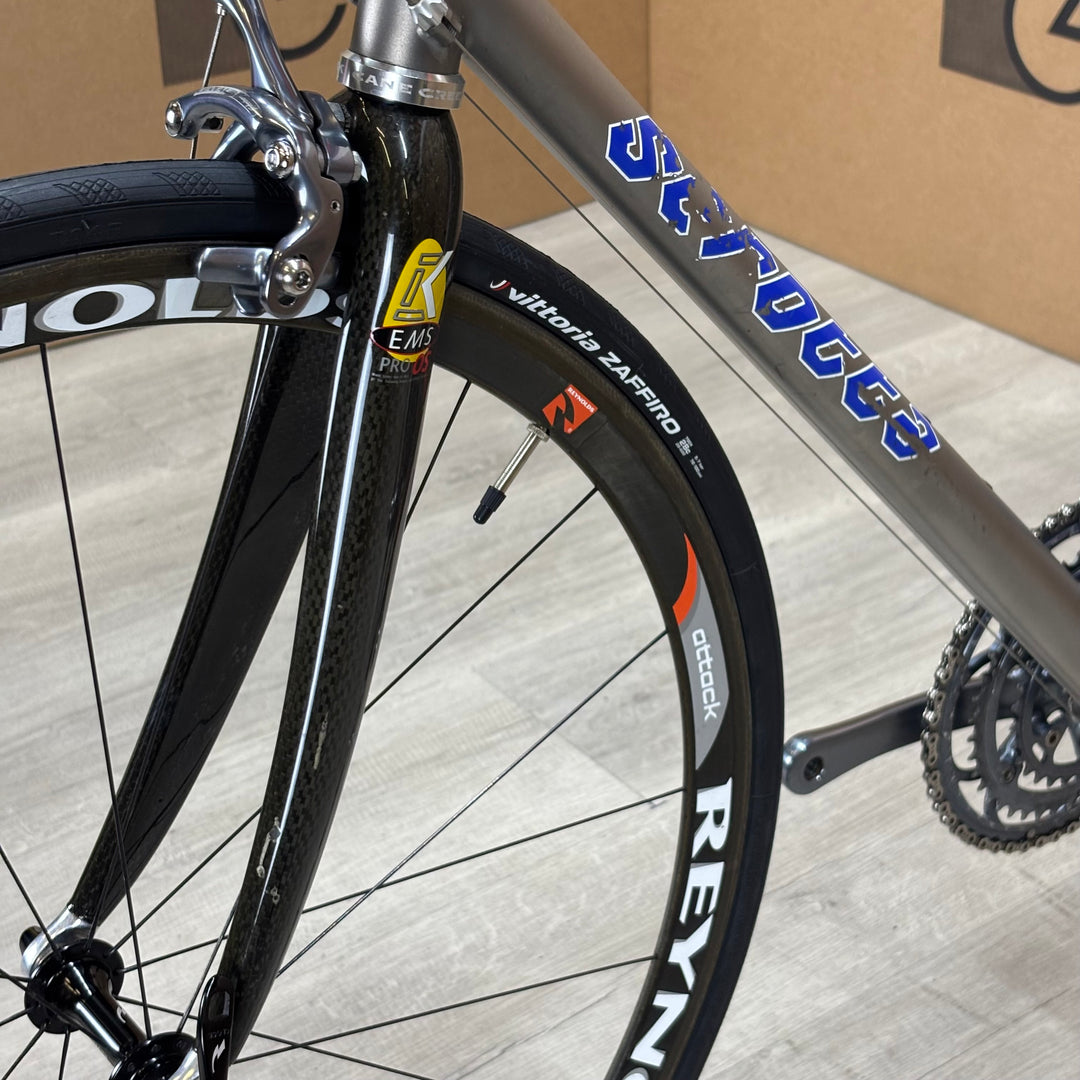 Used Serotta Fierte Ti, Titanium Road Bike, Campagnolo Centaur, Reynolds, 58cm