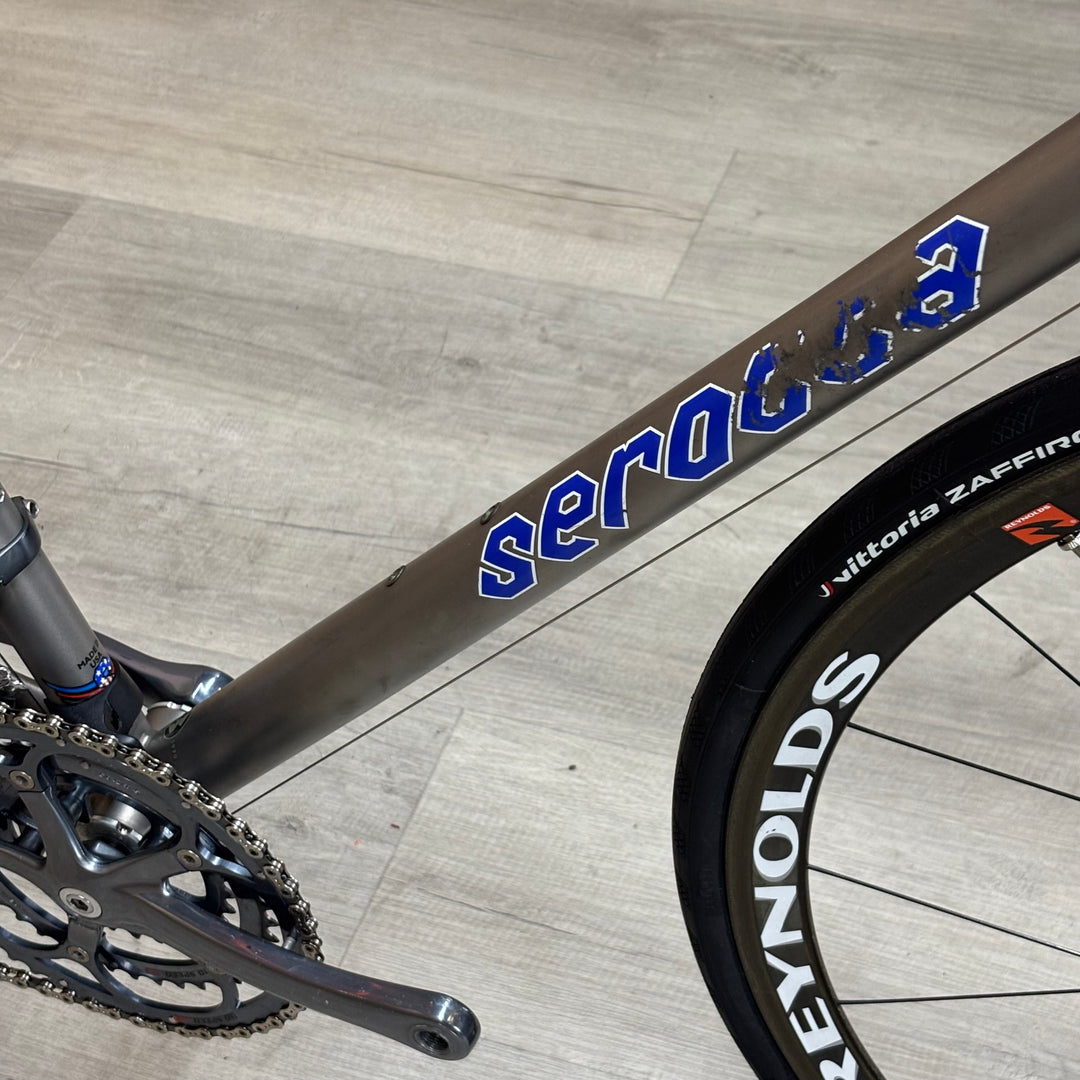 Used Serotta Fierte Ti, Titanium Road Bike, Campagnolo Centaur, Reynolds, 58cm