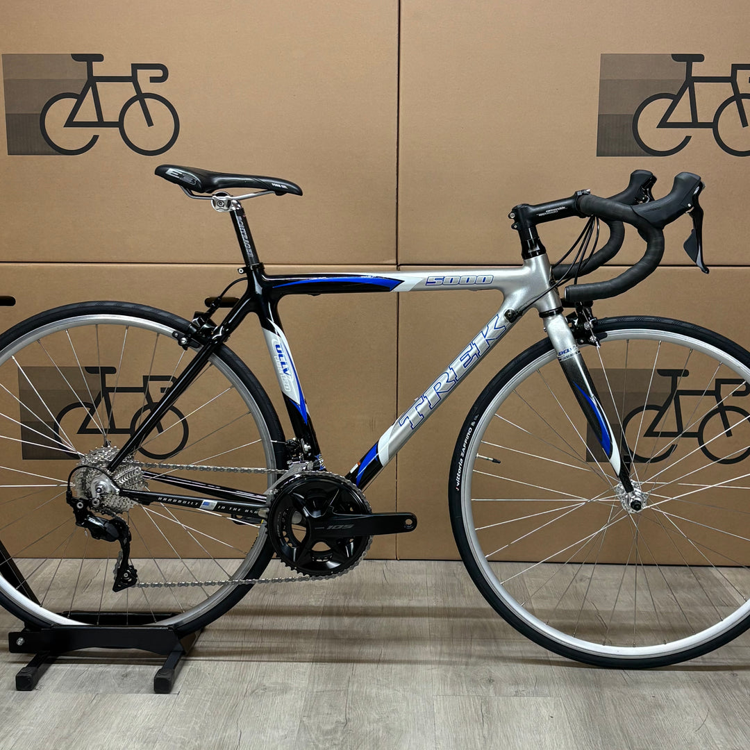 Used Trek 5000, OCLV Carbon Fiber Road Bike, Shimano 105 11-Speed, 52cm
