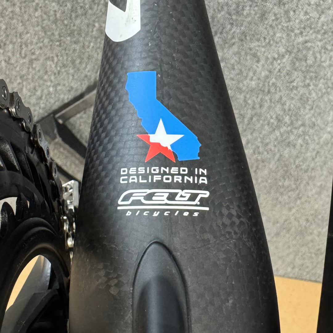 Used Felt AR1 Team Issue, 11-speed Shimano 105, Carbon Road Bike-2010, 54cm