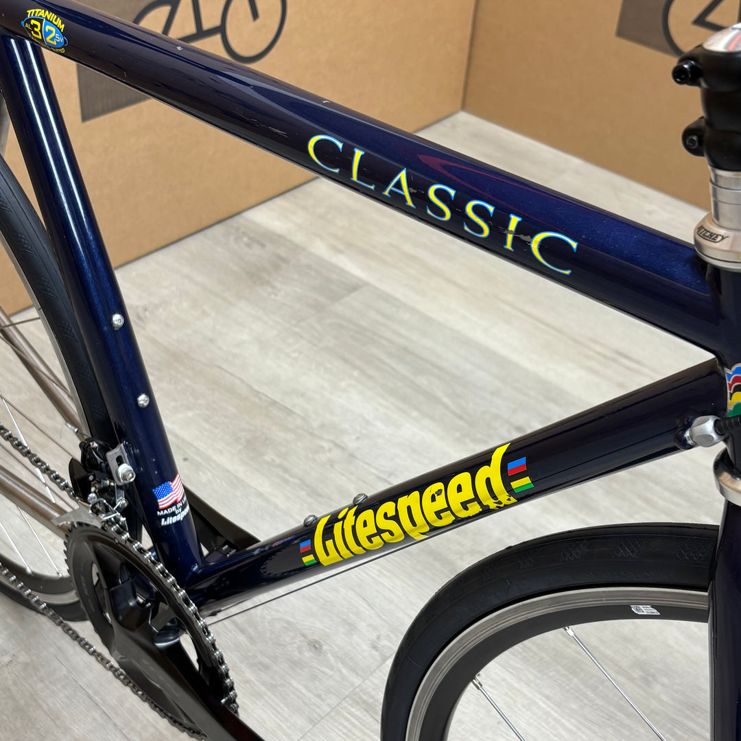 Used Litespeed Classic, 3Al/2.5V Titanium Road Bike, Shimano 105 11-Speed, 51cm