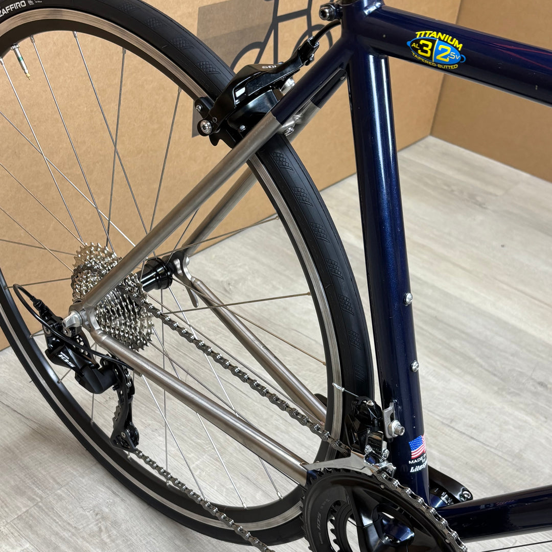 Used Litespeed Classic, 3Al/2.5V Titanium Road Bike, Shimano 105 11-Speed, 51cm