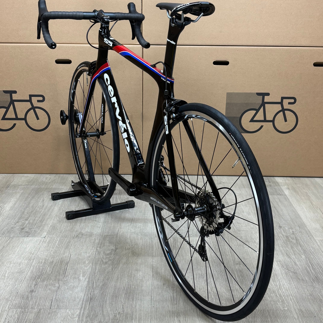 Used Cervelo S5 Team, Carbon Fiber Aero Road Bike, Shimano 105 11-Speed, 56cm