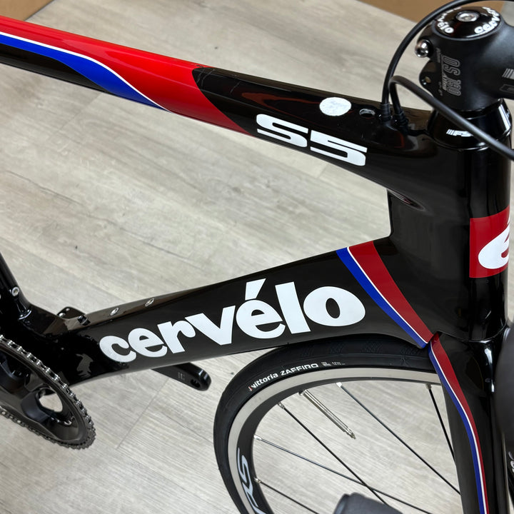 Used Cervelo S5 Team, Carbon Fiber Aero Road Bike, Shimano 105 11-Speed, 56cm