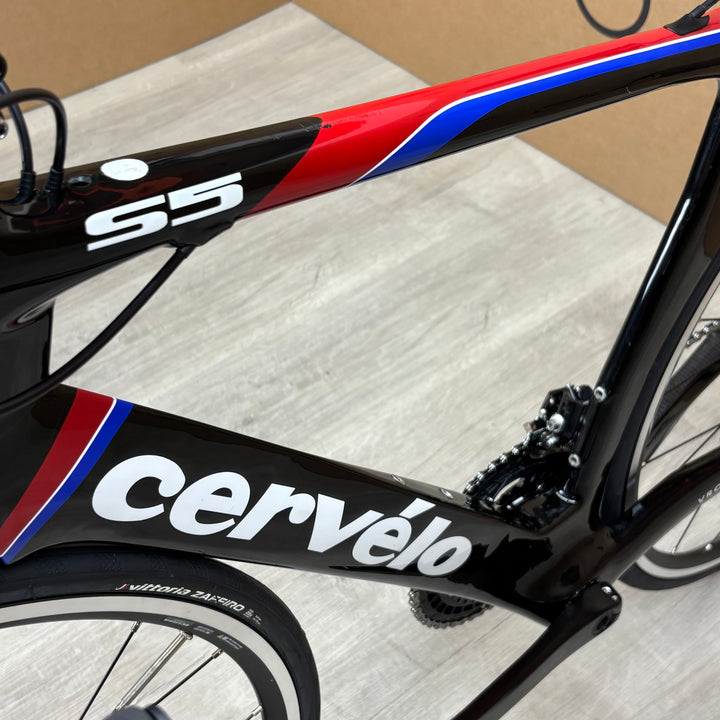 Used Cervelo S5 Team, Carbon Fiber Aero Road Bike, Shimano 105 11-Speed, 56cm