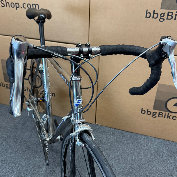 Used Vintage Italian Giordana Titanium Road Bike, full Dura-Ace, 56cm