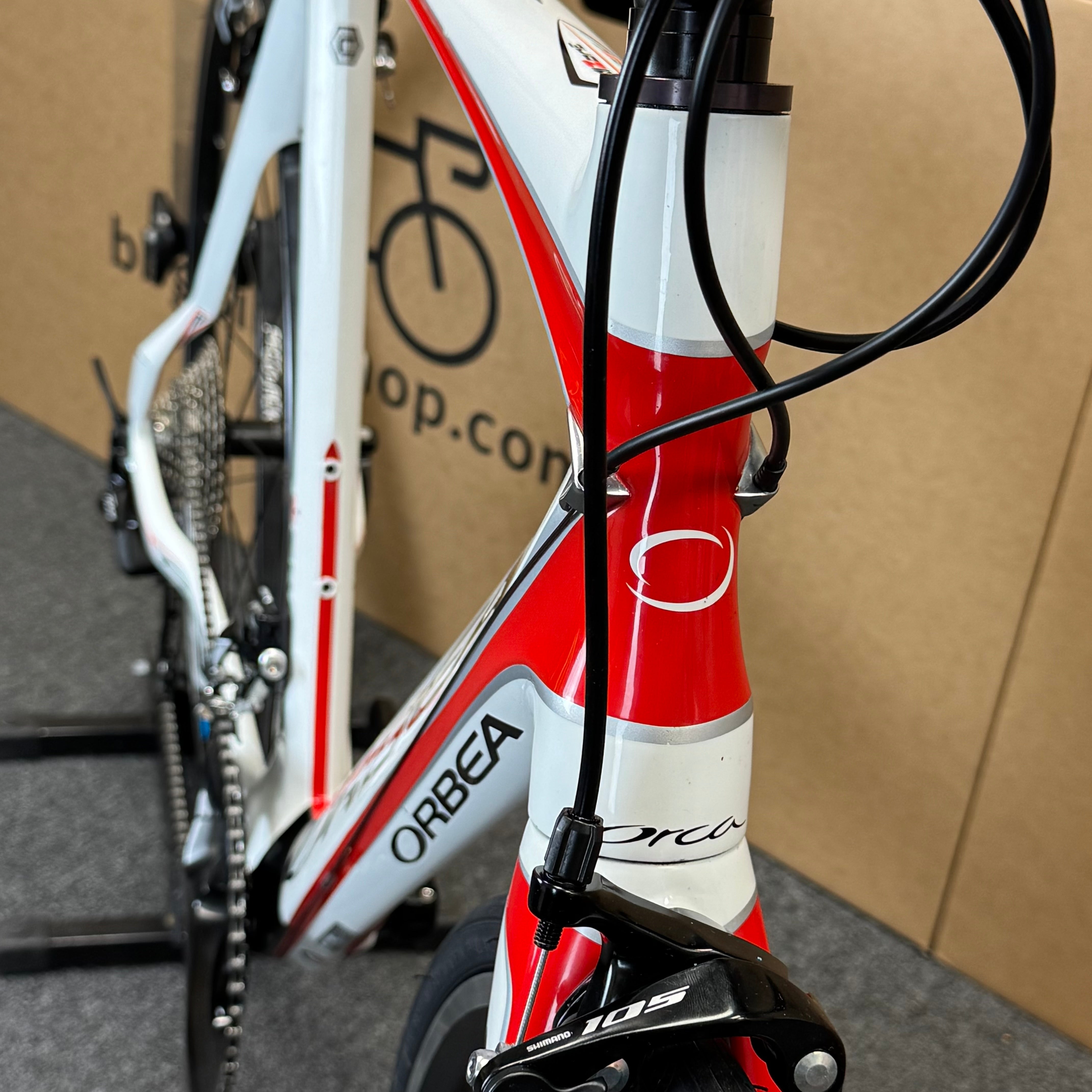 Used Orbea Orca, 11-speed Shimano 105, Carbon Fiber Road Bike-2012