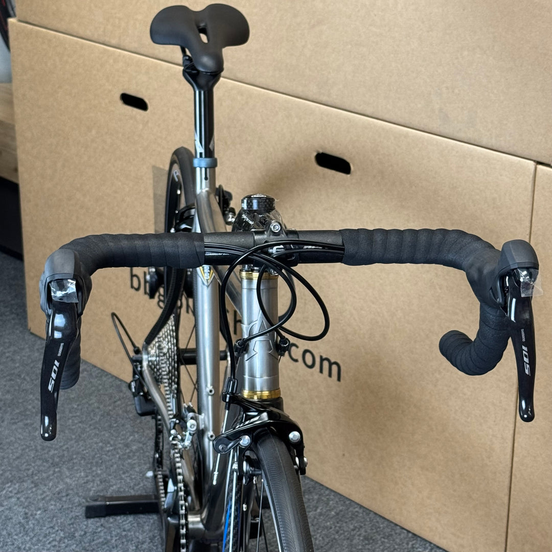 Used Airborne, Titanium Road Bike, 11-speed Shimano 105, 52cm