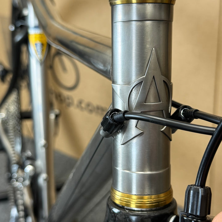 Used Airborne, Titanium Road Bike, 11-speed Shimano 105, 52cm