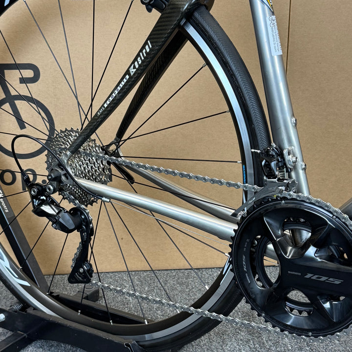 Used Airborne, Titanium Road Bike, 11-speed Shimano 105, 52cm