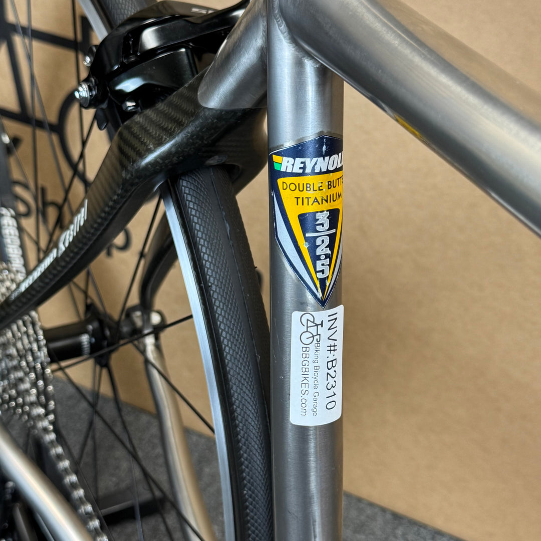 Used Airborne, Titanium Road Bike, 11-speed Shimano 105, 52cm