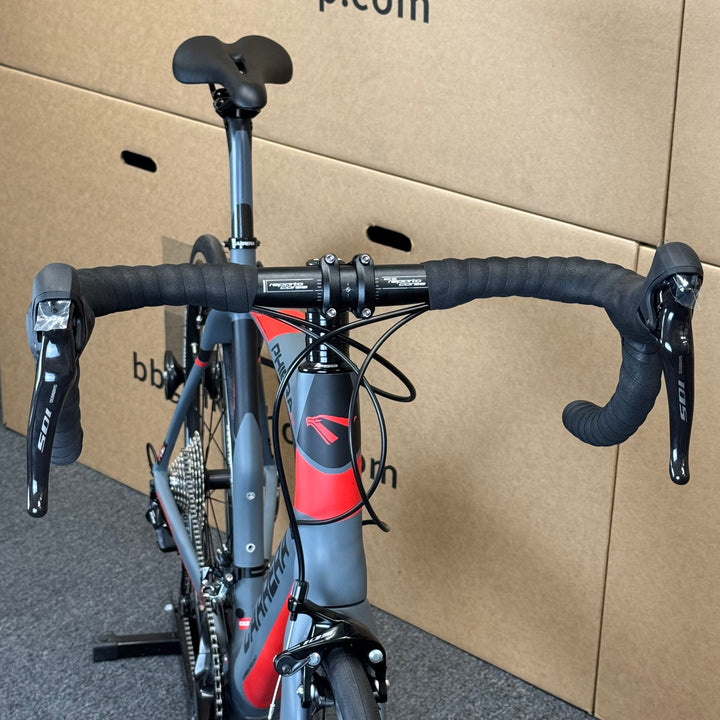 Used Carrera Phibra Evo, 11-speed Shimano 105, Carbon Fiber Road Bike-2018, 58cm