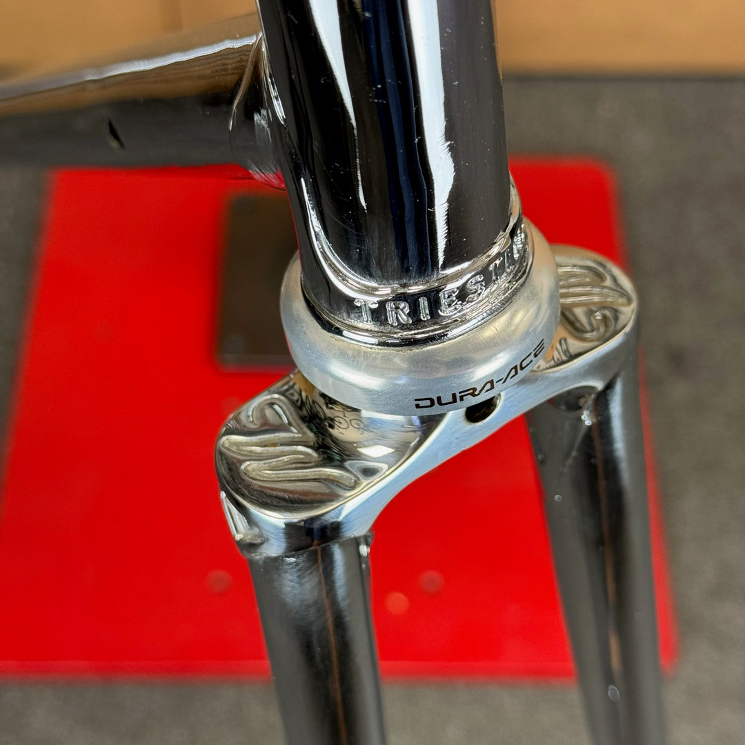 Wilier Triestina, Full Chrome Rare Vintage Luxury Relic Italian Bike-1980s, 55cm