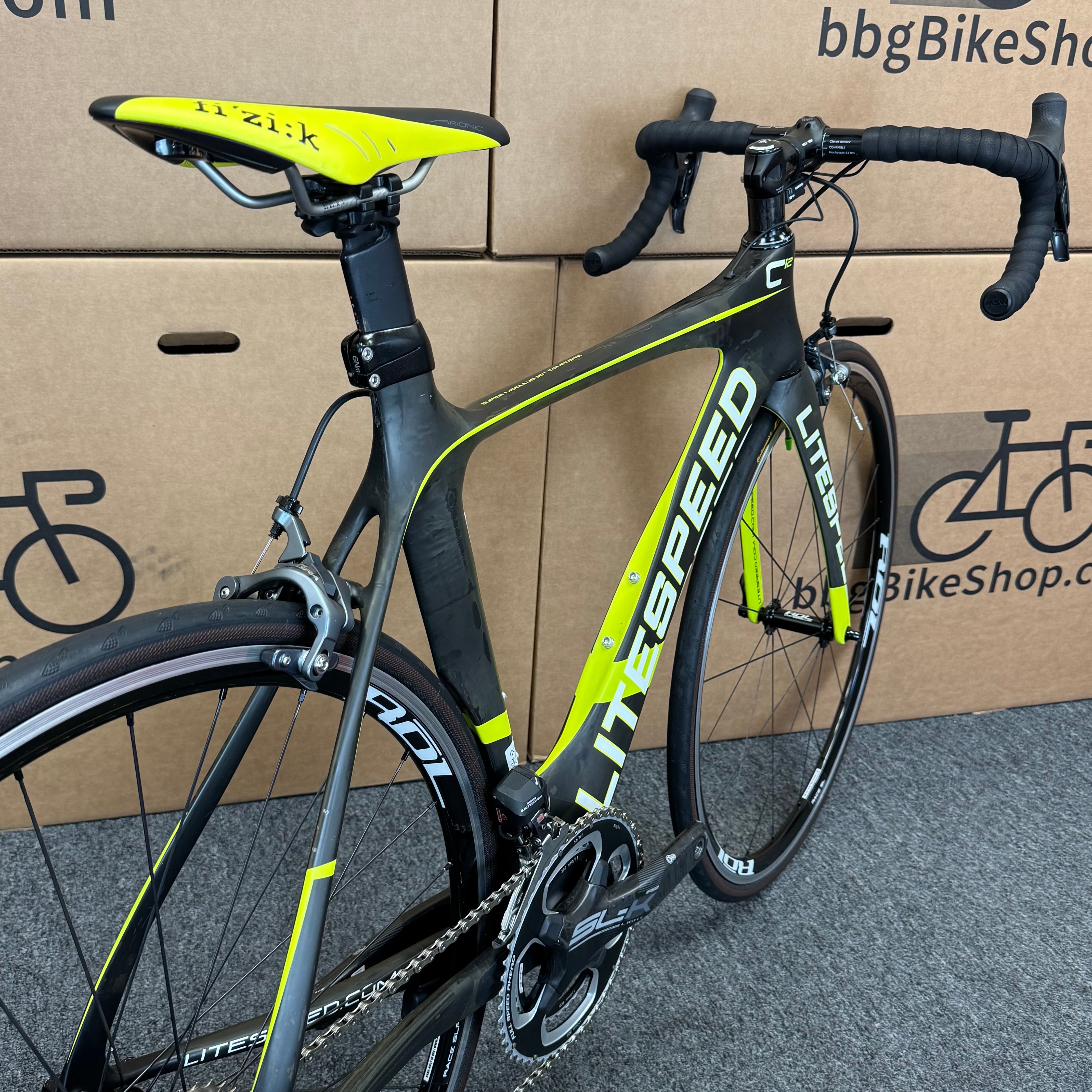 Used Litespeed Ci2, Ultegra Di2, Carbon Fiber Road Bike-2014