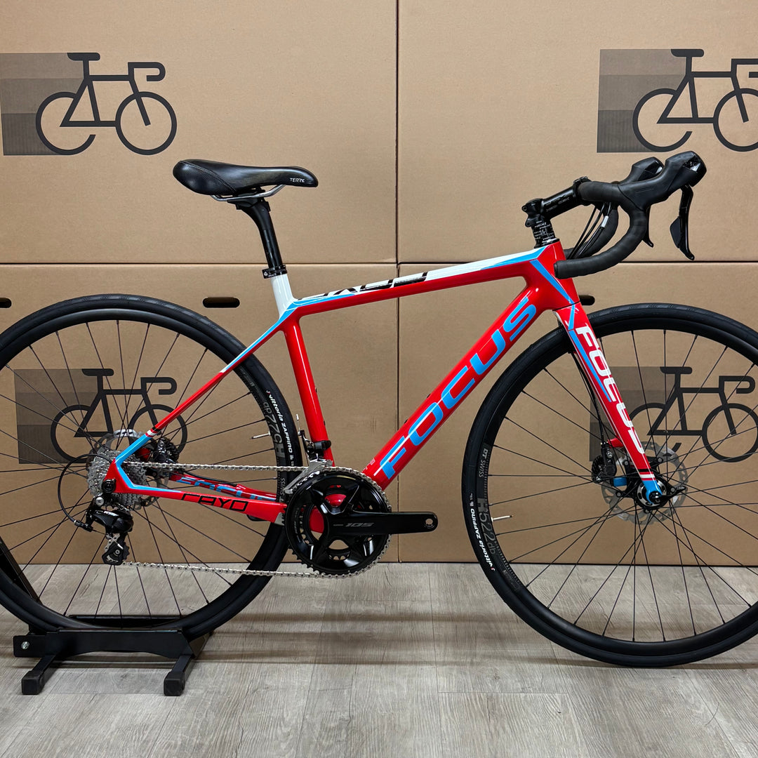 2016 Focus Cayo Disc Donna, Women's Carbon Fiber Road Bike, XS 50cm