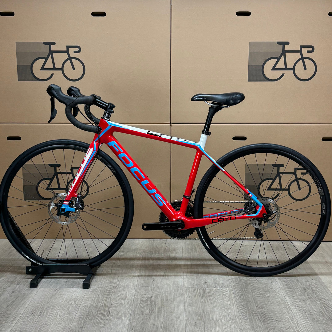 2016 Focus Cayo Disc Donna, Women's Carbon Fiber Road Bike, XS 50cm