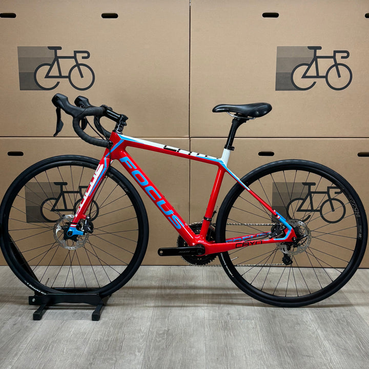 2016 Focus Cayo Disc Donna, Women's Carbon Fiber Road Bike, XS 50cm