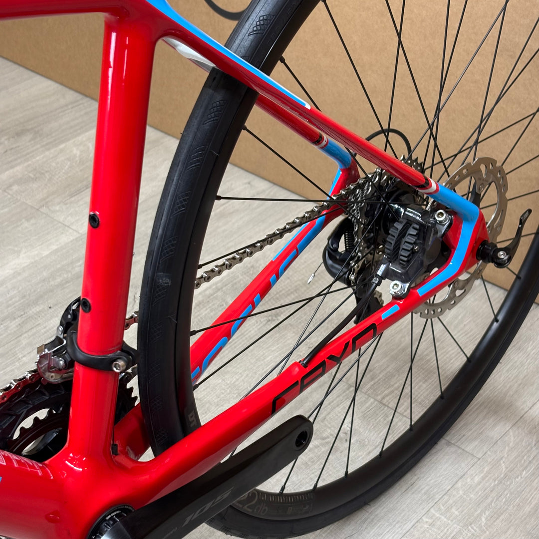 2016 Focus Cayo Disc Donna, Women's Carbon Fiber Road Bike, XS 50cm
