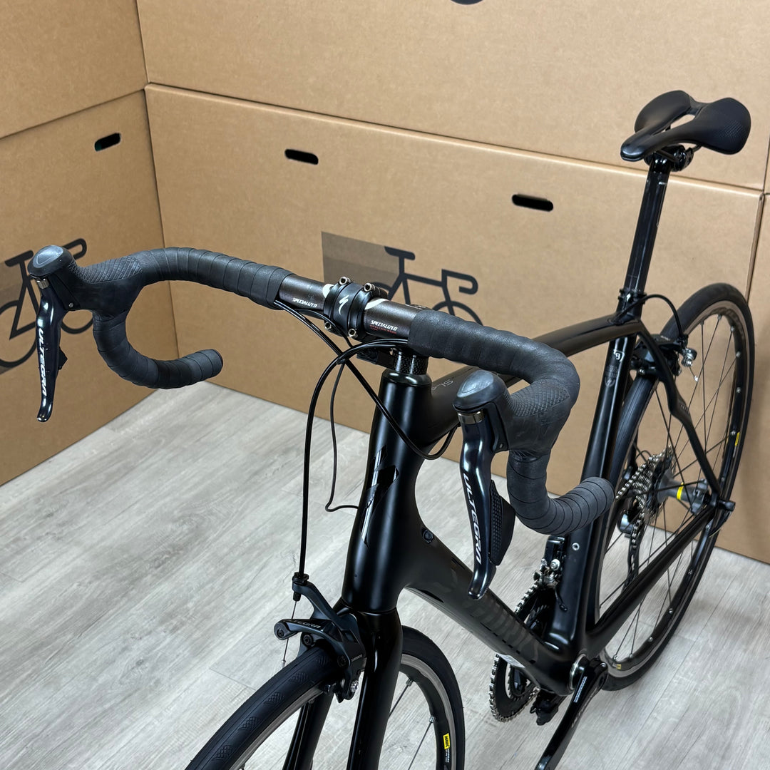 Used Specialized S-Works Roubaix SL4, Ultegra Di2, Carbon Fiber Road Bike, 58cm