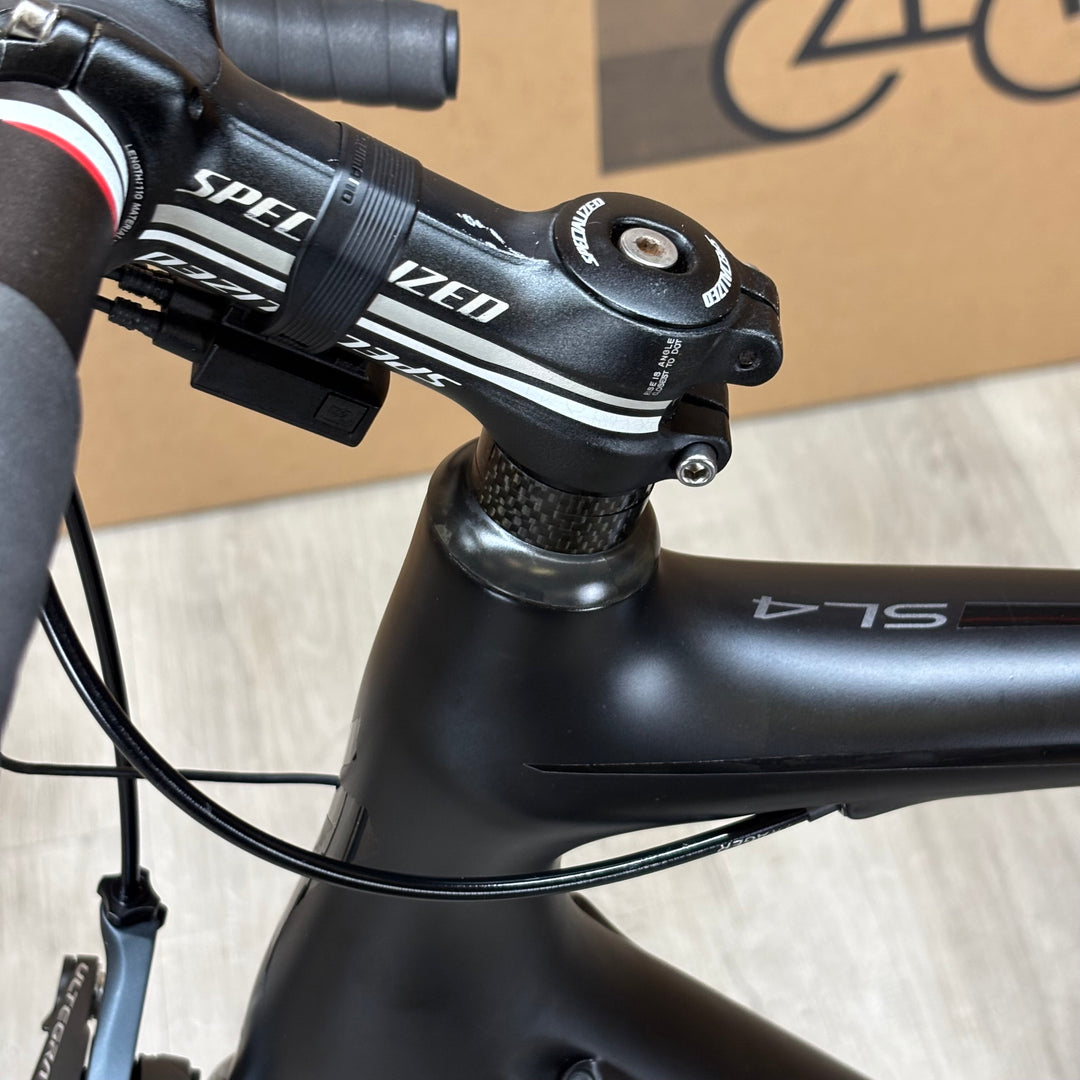 Used Specialized S-Works Roubaix SL4, Ultegra Di2, Carbon Fiber Road Bike, 58cm