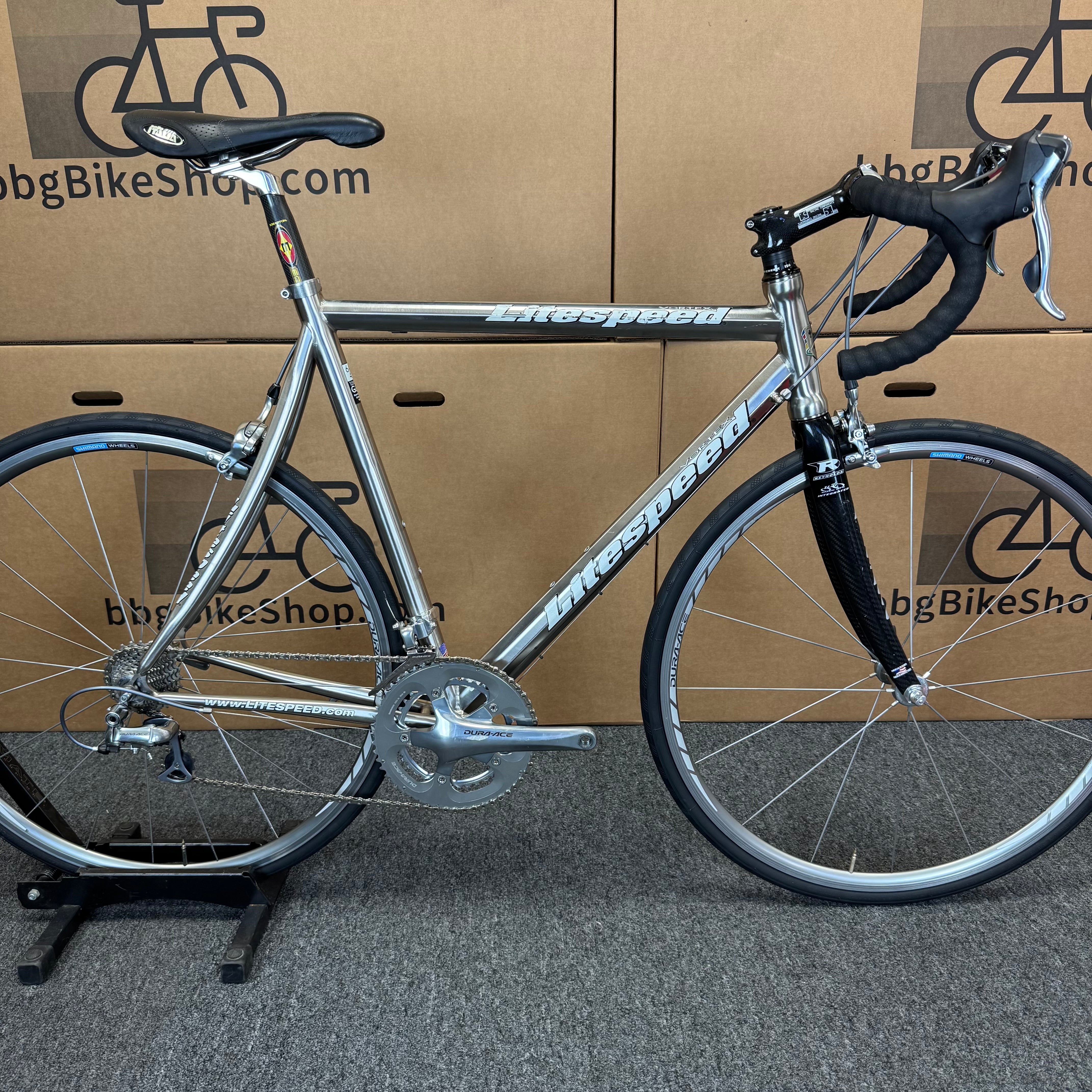Used Litespeed Vortex, 6AL / 4V Titanium Road Bike, full