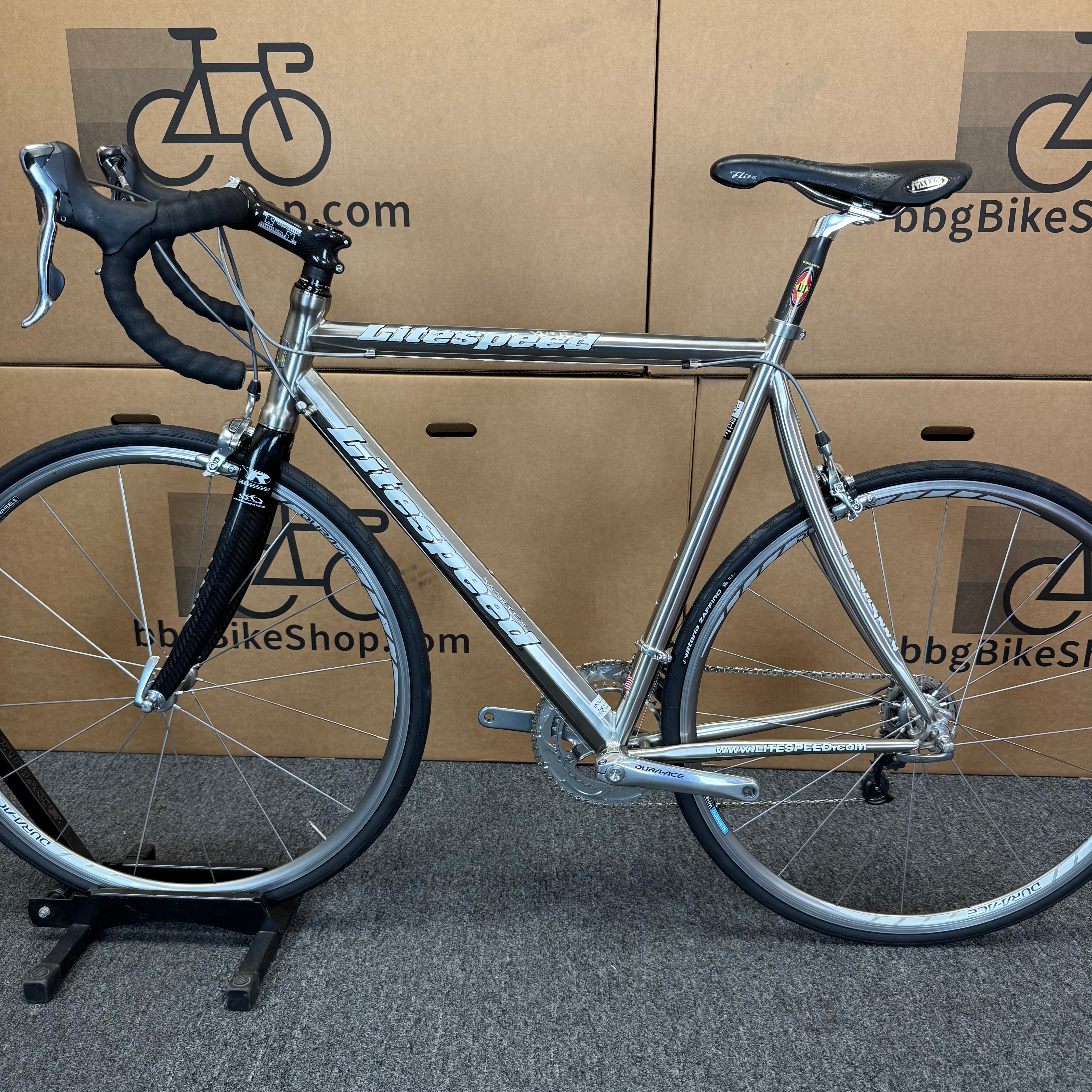 Used Litespeed Vortex, 6AL / 4V Titanium Road Bike, full