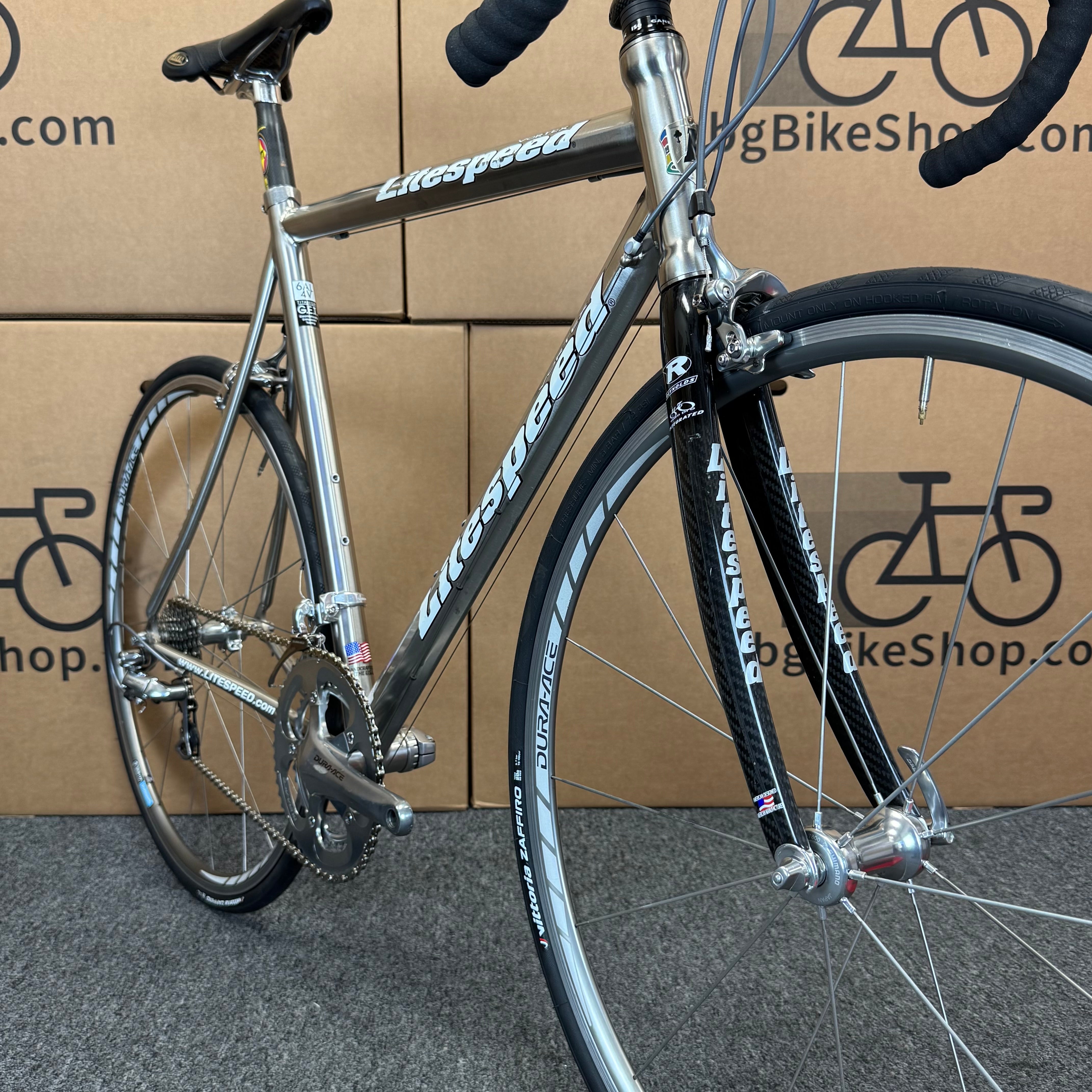 Used Litespeed Vortex, 6AL / 4V Titanium Road Bike, full Dura-Ace