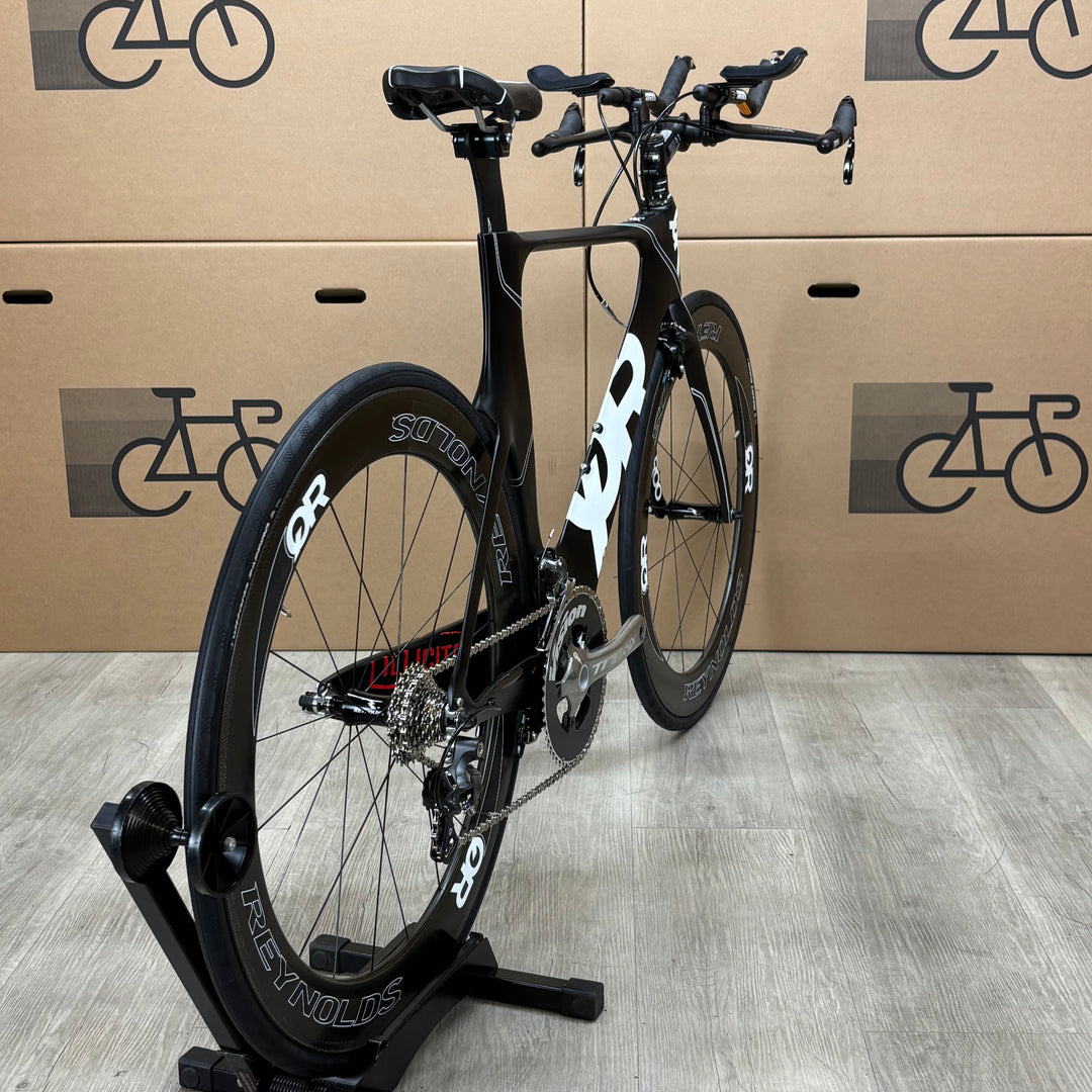 Used Quintana Roo Illicito Carbon Triathlon Bike, Reynolds Carbon Wheels, 56cm