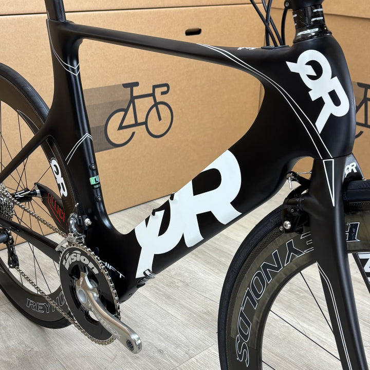 Used Quintana Roo Illicito Carbon Triathlon Bike, Reynolds Carbon Wheels, 56cm