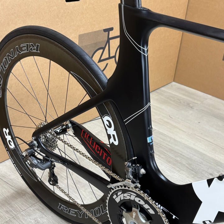 Used Quintana Roo Illicito Carbon Triathlon Bike, Reynolds Carbon Wheels, 56cm