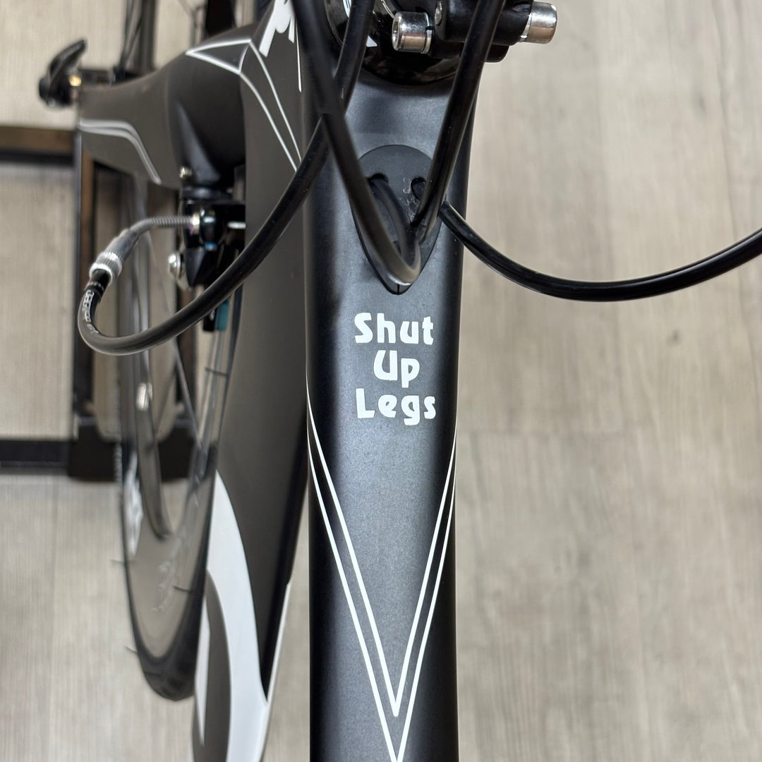 Used Quintana Roo Illicito Carbon Triathlon Bike, Reynolds Carbon Wheels, 56cm