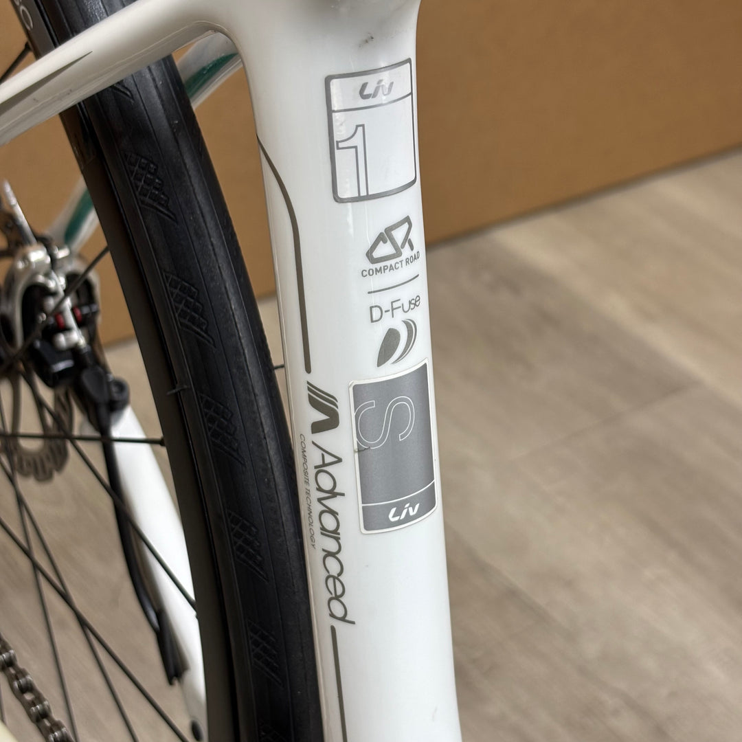 Used Liv Avail Advanced 1 Women's Disc Carbon Road Bike, Shimano 105 11-Speed, Small 52cm