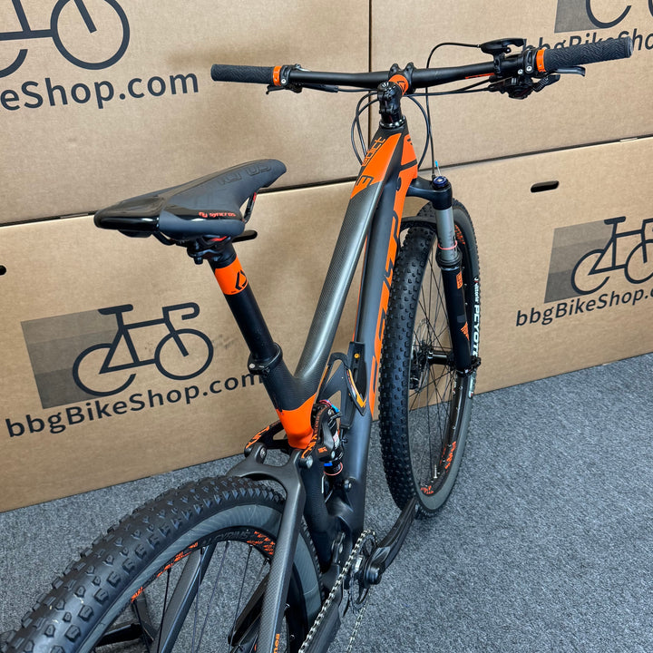 Used Felt Edict 3, Carbon Fiber Mountain Bike-2017, Medium 18"