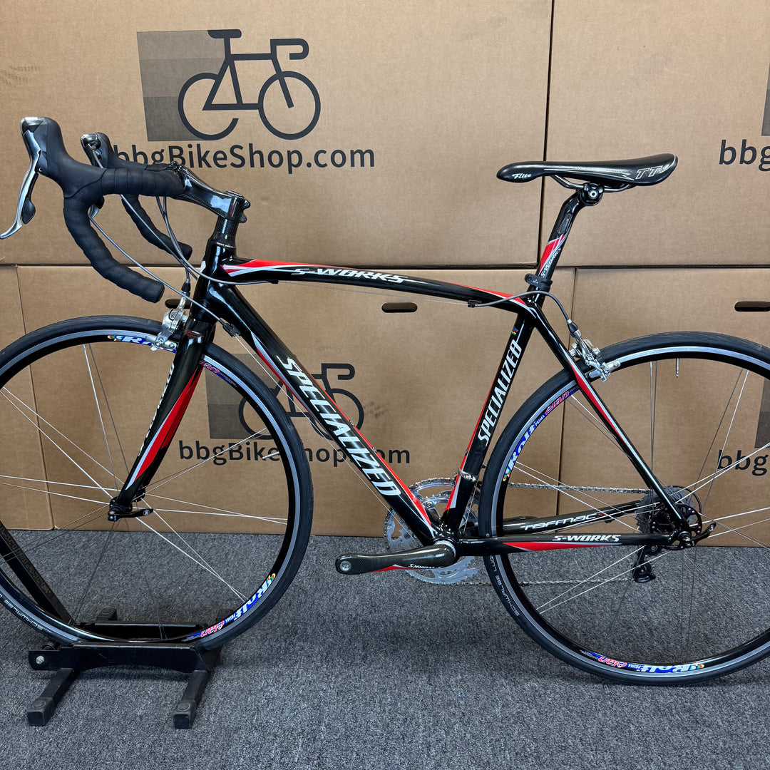 Used Specialized S-Works Tarmac SL - 15lbs - $5k Retail - Carbon Fiber Road Bike-2007, 56cm