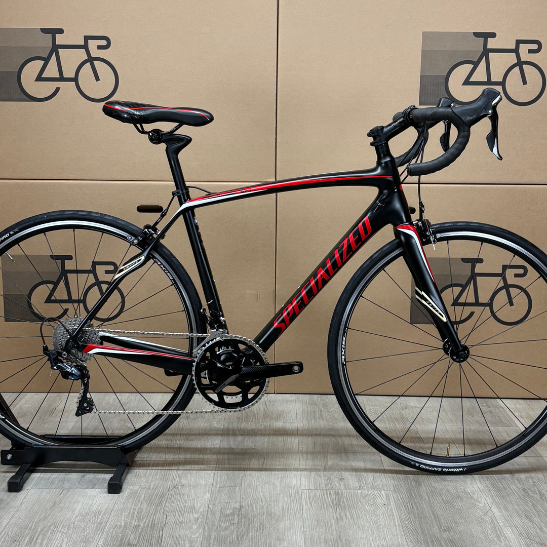 Used Specialized Roubaix SL4, Carbon Fiber Endurance Road Bike, 54cm