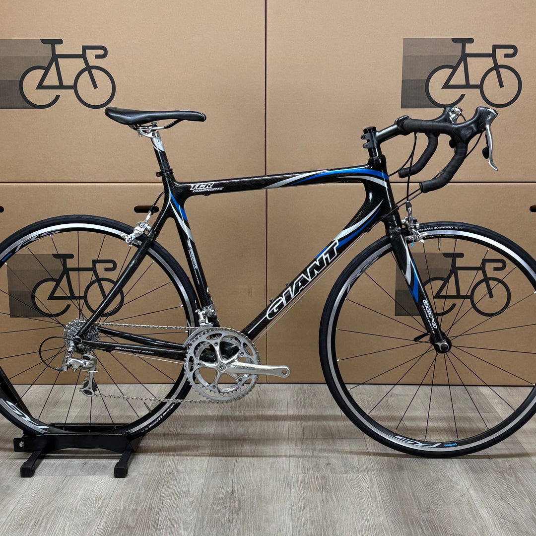 Used Giant TCR,Carbon Fiber Road Bike, Shimano Ultegra Dura-Ace, 58cm Large