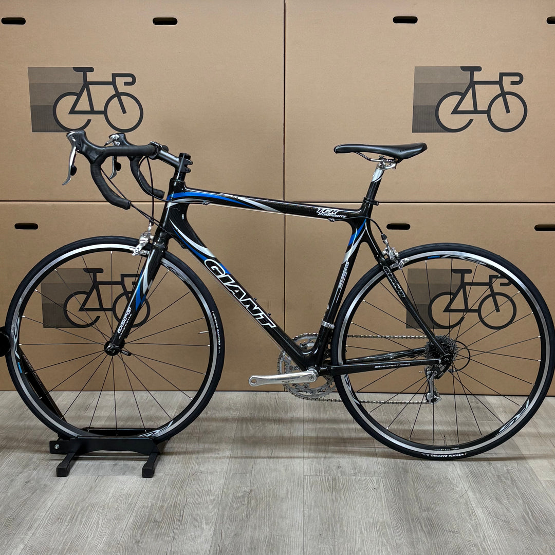 Used Giant TCR,Carbon Fiber Road Bike, Shimano Ultegra Dura-Ace, 58cm Large