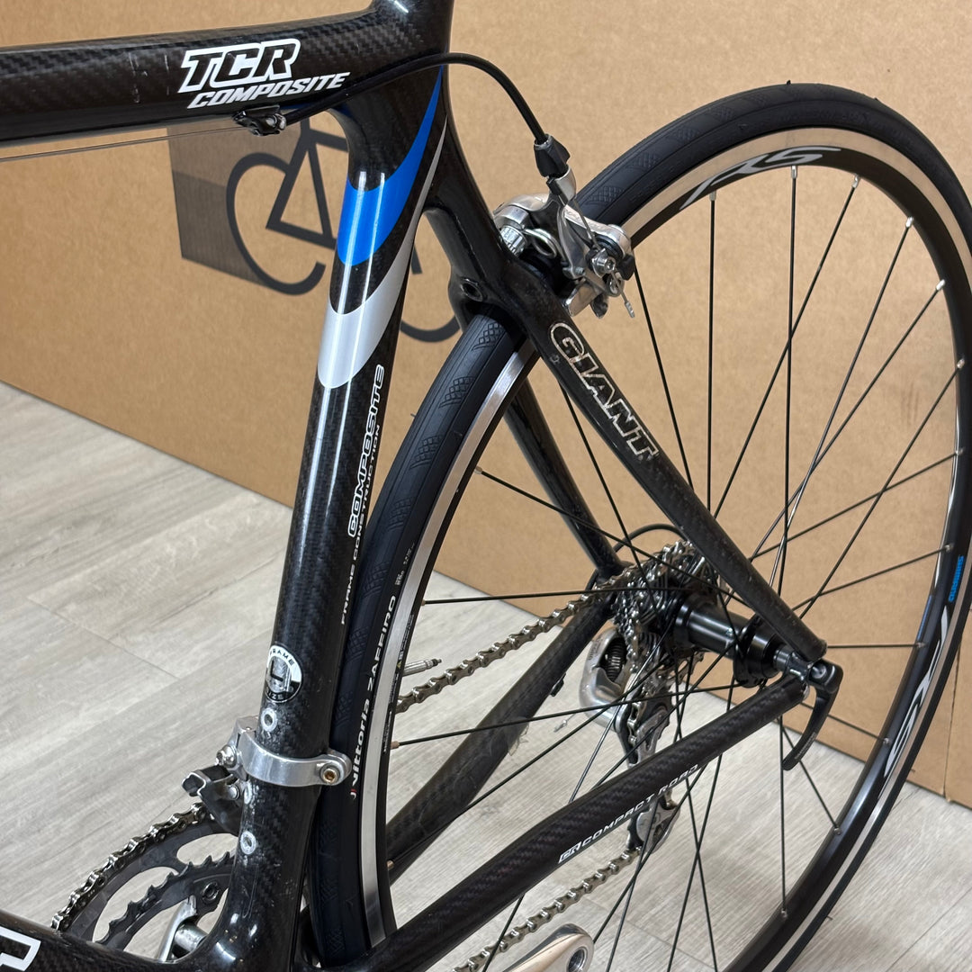 Used Giant TCR,Carbon Fiber Road Bike, Shimano Ultegra Dura-Ace, 58cm Large
