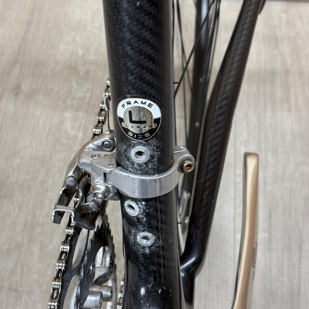Used Giant TCR,Carbon Fiber Road Bike, Shimano Ultegra Dura-Ace, 58cm Large