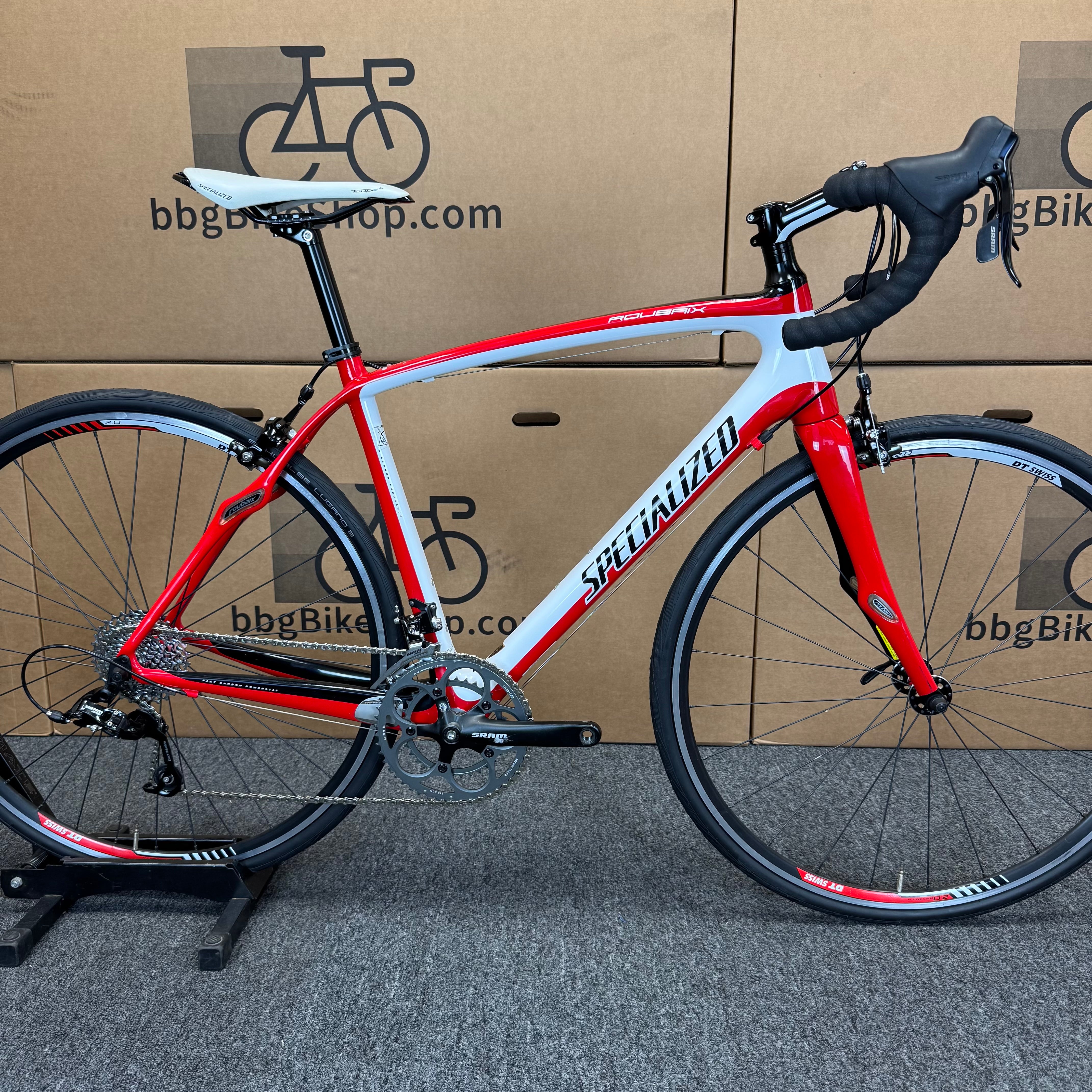 Used Specialized Roubaix, Carbon Fiber Road Bike-2012, 54cm