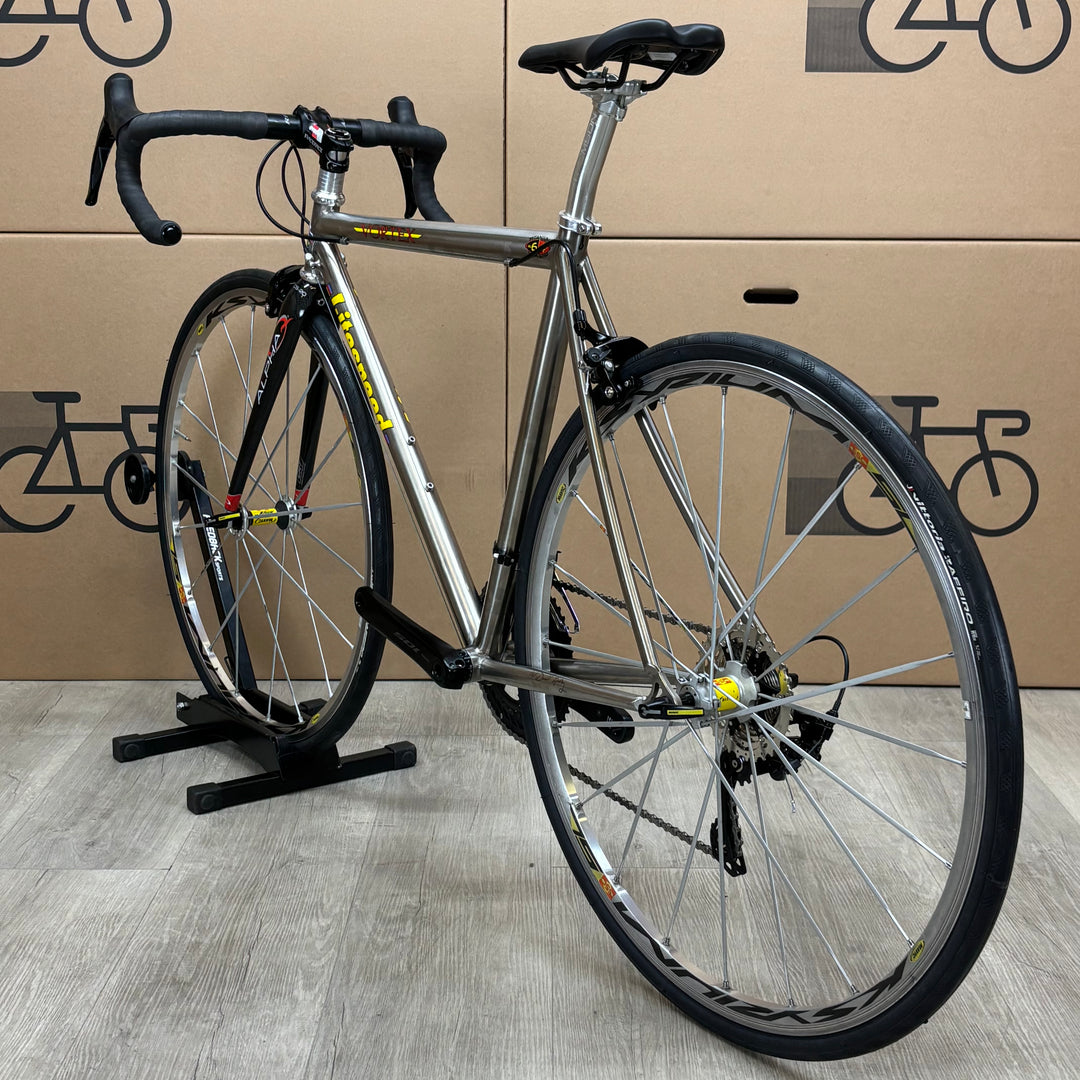 Used Litespeed Vortex, 6Al/4V Titanium Road Bike, Mavic Ksyrium, 52cm