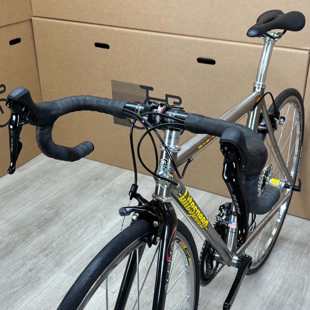 Used Litespeed Vortex, 6Al/4V Titanium Road Bike, Mavic Ksyrium, 52cm